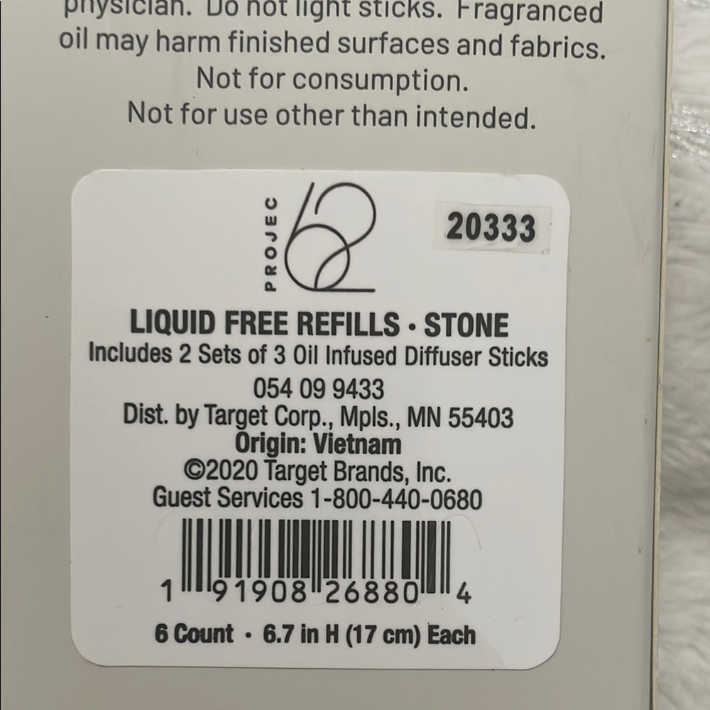 Stone Lemon Grapefruit Diffuser Refills - Picture 5 of 5